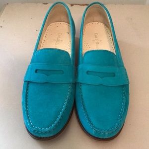 Cole Haan Penny Loafers-Turquoise